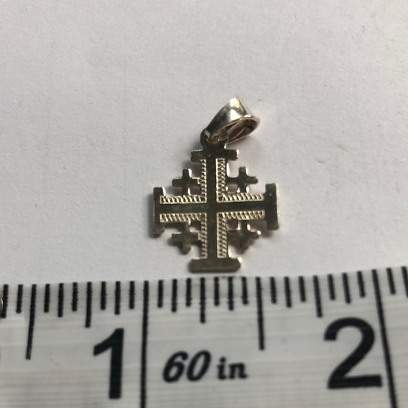 Jerusalem cross 925/sterling silver - Picture 1 of 4